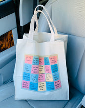 Load image into Gallery viewer, Art Print Tote- Say it with a note