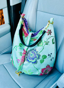 Beautiful reversible floral bag