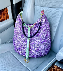 Beautiful reversible floral bag