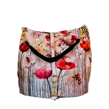 Load image into Gallery viewer, Sweet poppy, print handbag