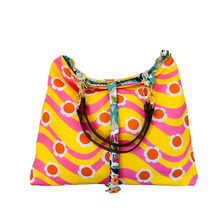 Load image into Gallery viewer, Reversible  paisley print handbag