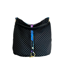 Load image into Gallery viewer, Lovely blue floral Capri tote