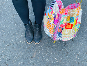 Pretty patchwork  bag